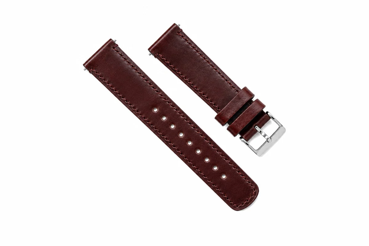Barton Genuine Italian Hand-stained Oxblood Leather IHS-OXBLOOD-19