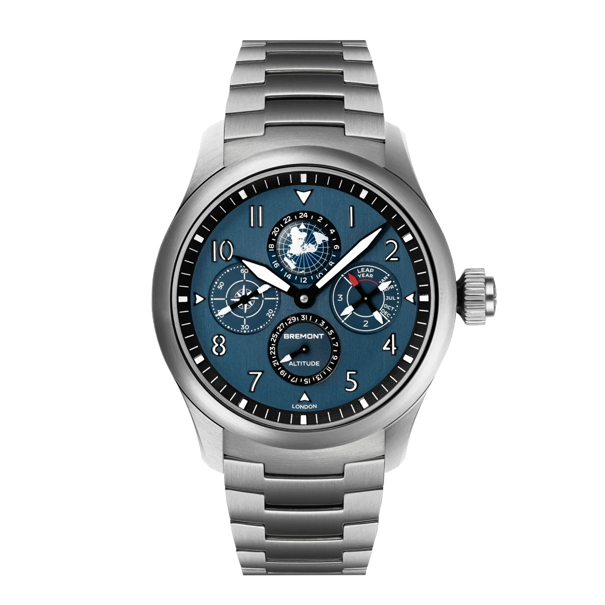 Bremont Altitude Perpetual Calendar GMT ALT42-PER-TI-BL-B