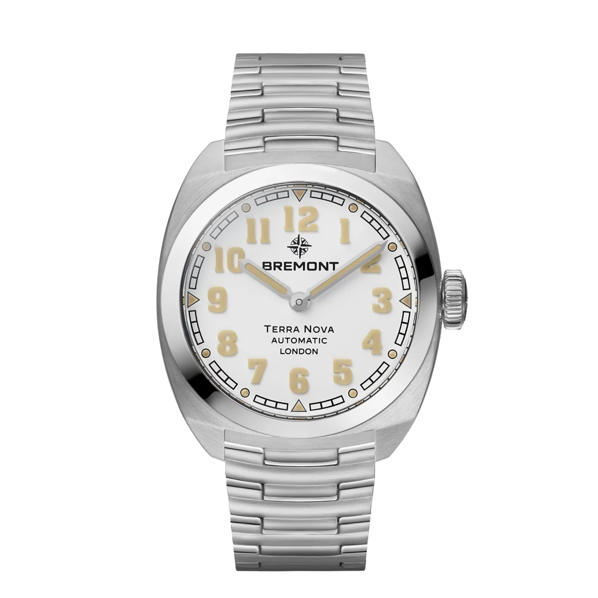 Bremont Terra Nova 38 TN38-ND-SS-WH-B