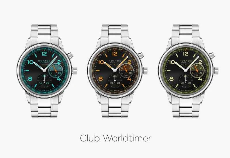 ノモス グラスヒュッテの新しいナイト フライト シリーズは、世界の眠れない夜へのオマージュです。