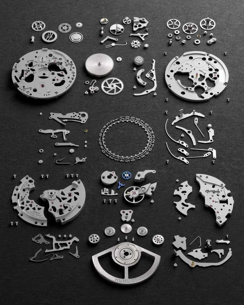 ウブロ ビッグバン コレクションと UNICO ムーブメント: 歴史の流れを変える革命的な時計製造技術。