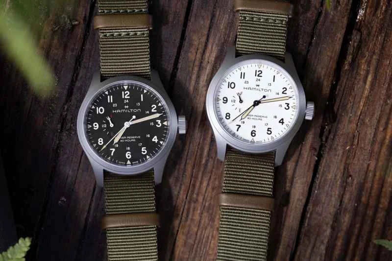 パワーリザーブ表示が追加されたカーキ フィールドは、今年最も購入したいハミルトンです。