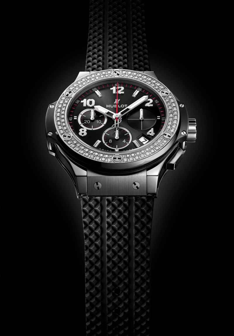 HUBLOT宇舶表BIG BANG ORIGINAL精钢镶钻腕表 (1).jpg