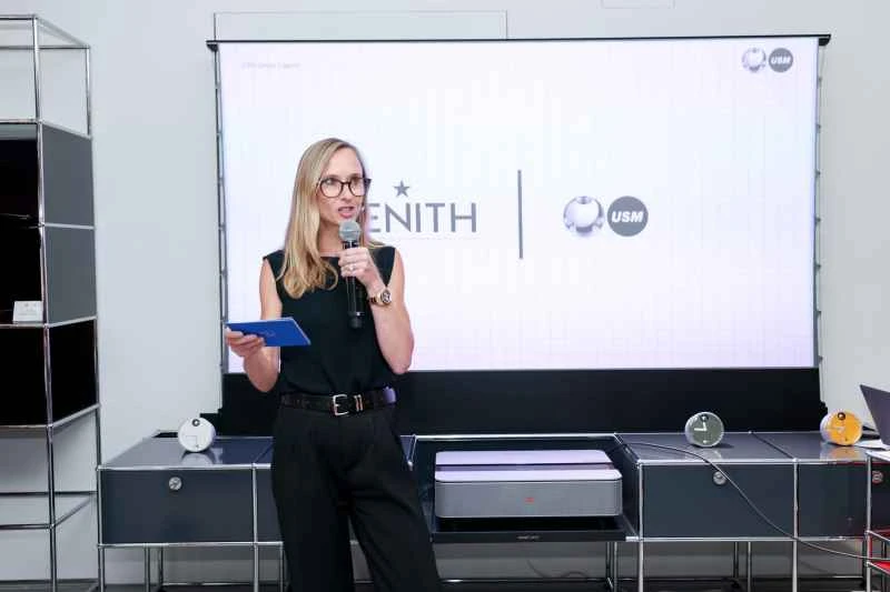 ZENITH真力时中国总经理Caroline Ruga受邀出席开幕仪式并发言，强调了两大瑞士品牌的匠心共鸣.jpg