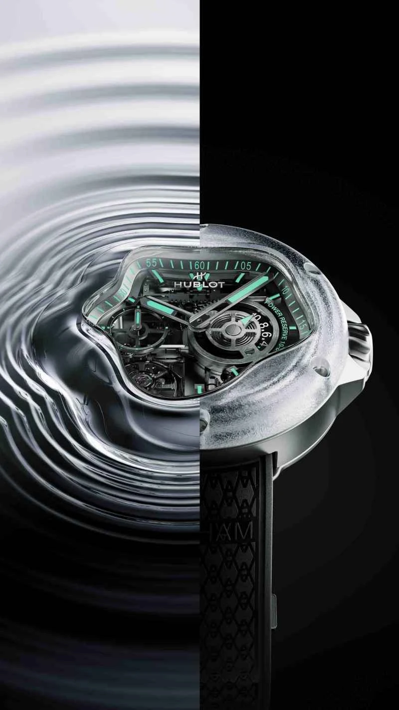 HUBLOTはダニエル・アーシャムとコラボレーションし、MP-17 ARSHAM SPLASHウォッチをリリースしました。