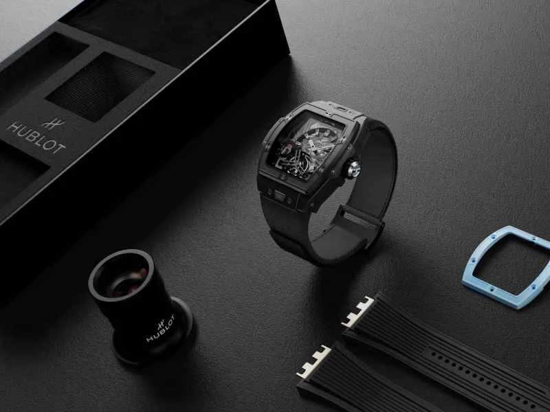 HUBLOT宇舶表BIG BANG灵魂陀飞轮五日动力储存黑色魔力腕表.jpg