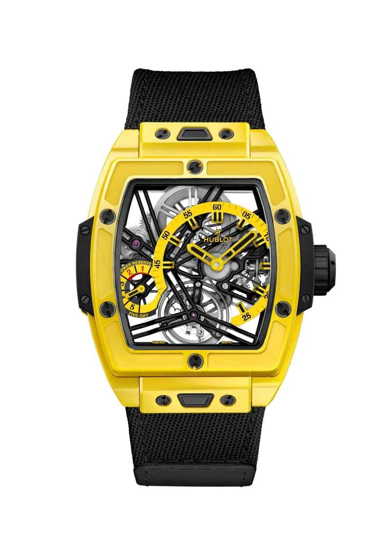 HUBLOT宇舶表BIG BANG灵魂陀飞轮五日动力储存黄色魔力腕表.jpg