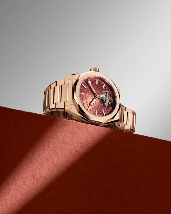 ZENITH は、ローズゴールドの新しい DEFY Pinnacle Tourbillon Sky ウォッチを発表します。