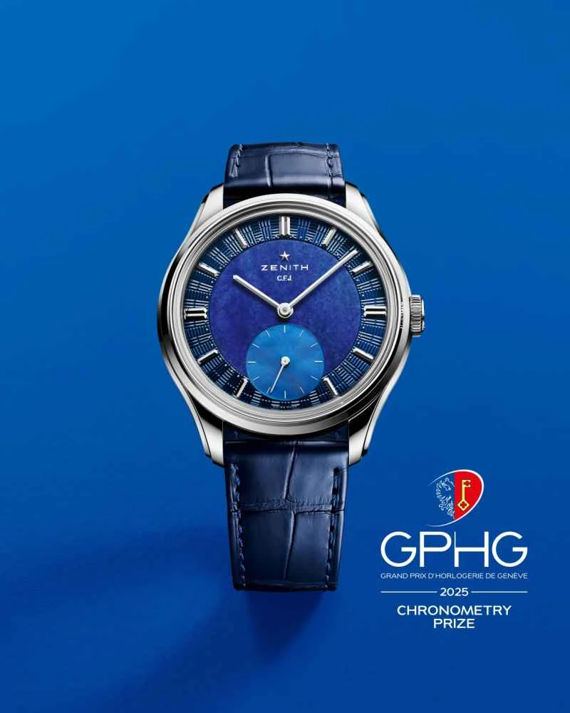 ゼニス GFJ ファウンダーズ コレクション 160 周年記念エディション ウォッチが、ジュネーブの GPHG (高級時計グランプリ) で天文台時計グランプリ賞を受賞しました。