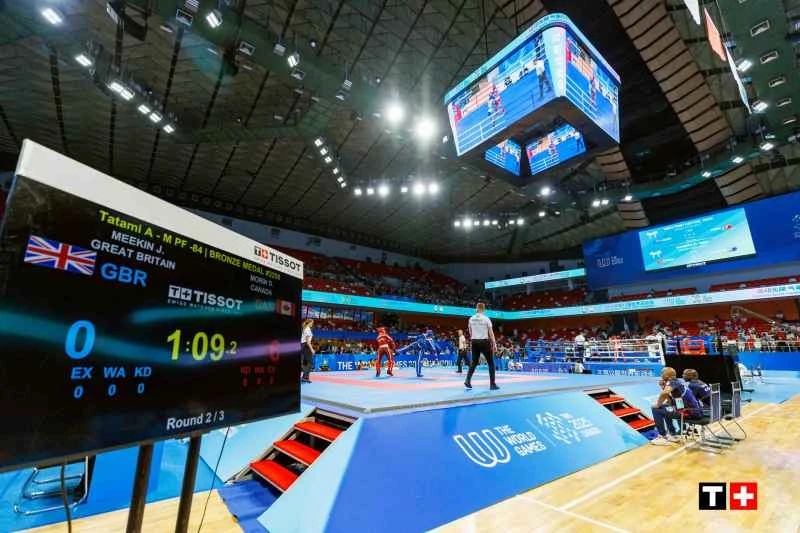 ティソは成都ワールドゲームズに計時サービスを提供し、ミリ秒レベルの精度で画期的な進歩を目撃しました。