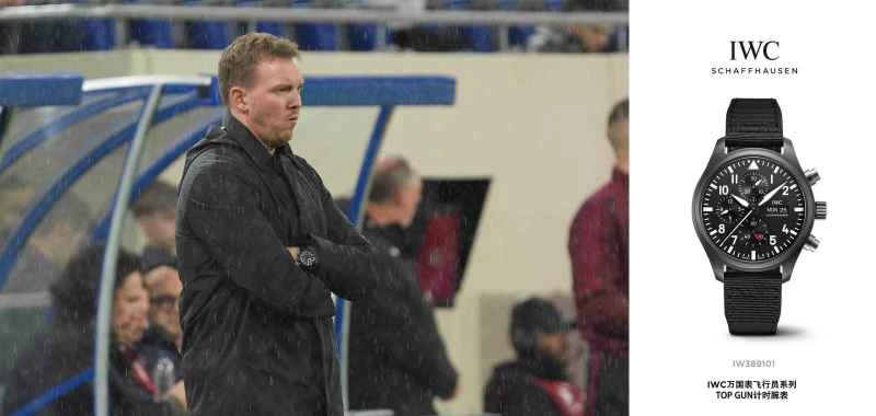 3人の有名な国際サッカーコーチがIWCの時計を着用していました。