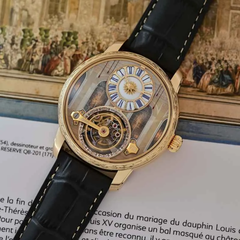 ヴェルサイユからの機械式夢：モンブラン サスペンデッド トゥールビヨン ヴェルサイユ ウォッチ