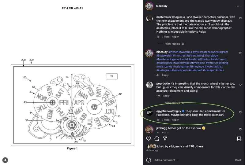 この新しい特許は、ロレックスによる現代的なトリプルカレンダーウォッチの発売を予兆するものでしょうか?