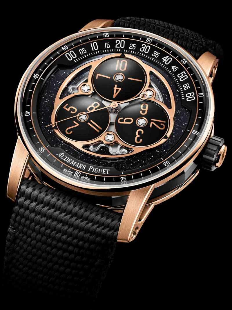 オーデマ ピゲの CODE 11.59 スター ホイール ウォッチが 18K ローズ ゴールドで華々しく復活。