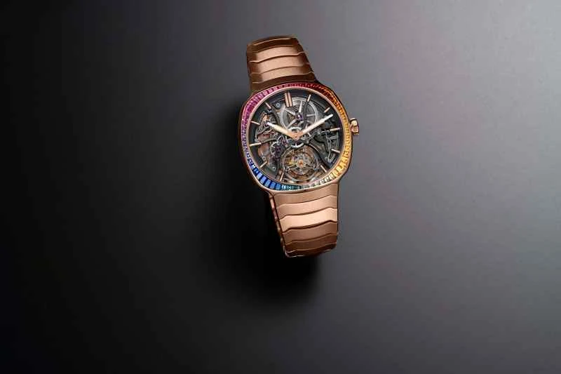 亨利慕时疾速者系列陀飞轮镂空彩虹腕表5N红金款.jpg