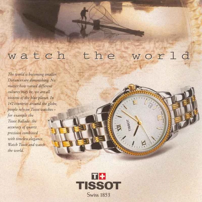 クラシックなデザインが特徴のティソ バラードシリーズの新作ウォッチ