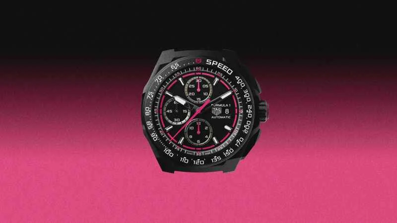 3. TAG Heuer泰格豪雅推出全新F1系列腕表 黑粉撞色 演绎赛道锋芒.jpg