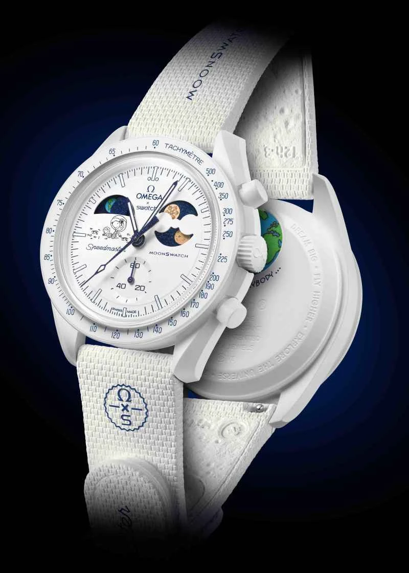 スウォッチ ミッション・トゥ・アースハップ - ムーンライトゴールド ウィンターリフレッシュ