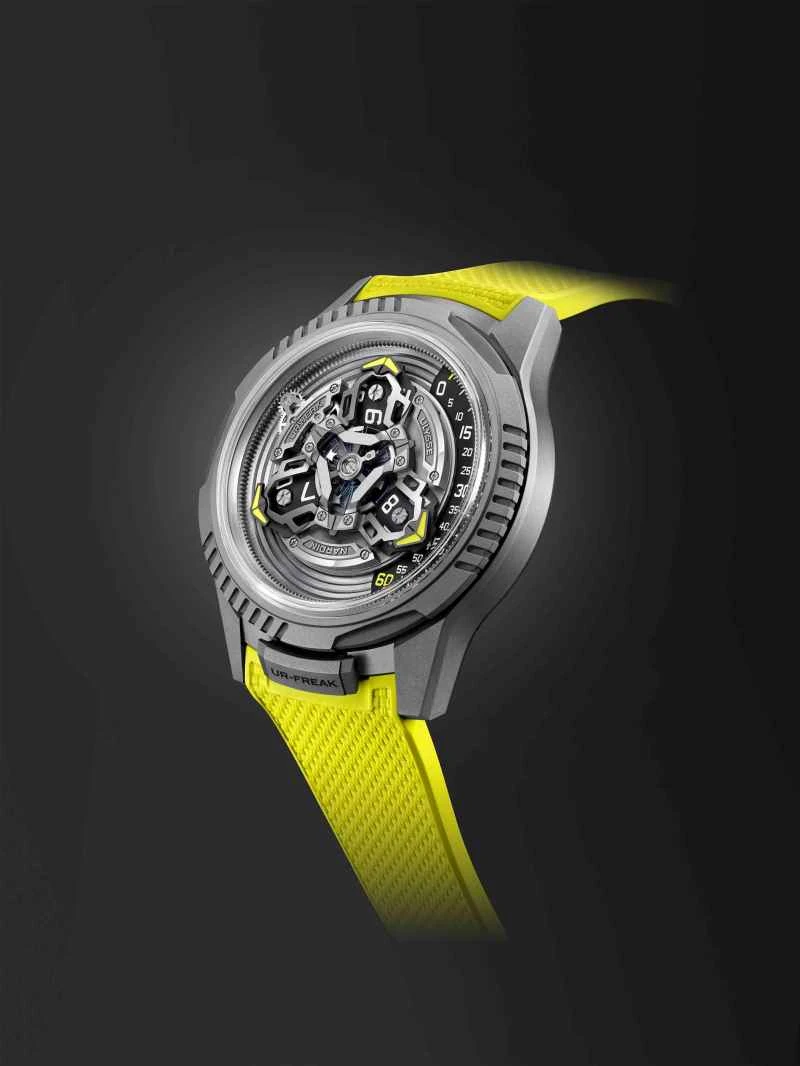 ユリス・ナルダンはURWERKとコラボレーションし、UR-FREAK Star Wheelウォッチを発売しました。