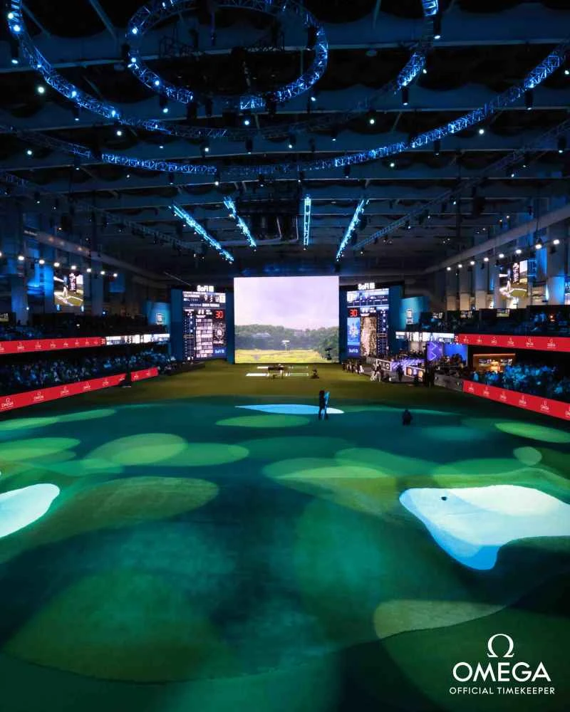 オメガは、TGL ゴルフ リーグの公式タイムキーパーを務めていることを誇りに思っています。