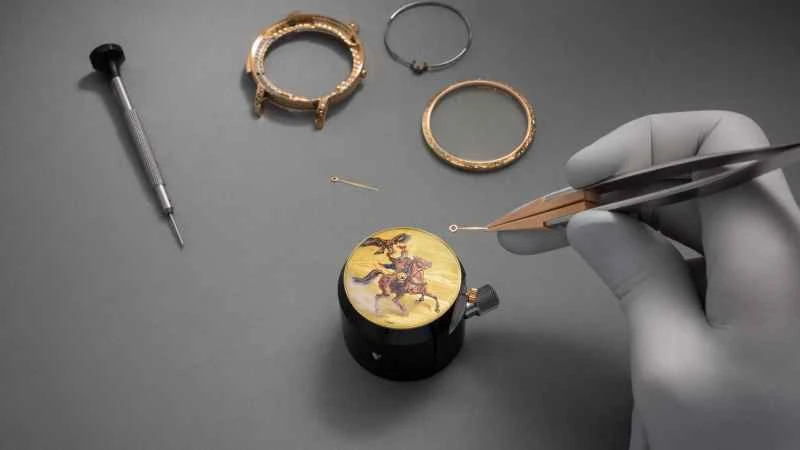 Les Cabinotiers阁楼工匠“凯旋号角-致敬成吉思汗”三问报时腕表_工艺图_06.jpg