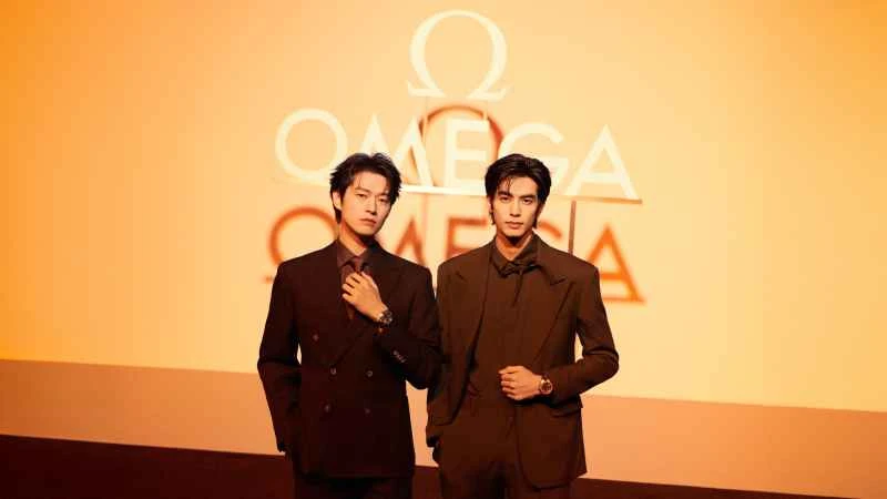 オメガは重慶で新作「プラネットオーシャン」ウォッチの発売を祝う。