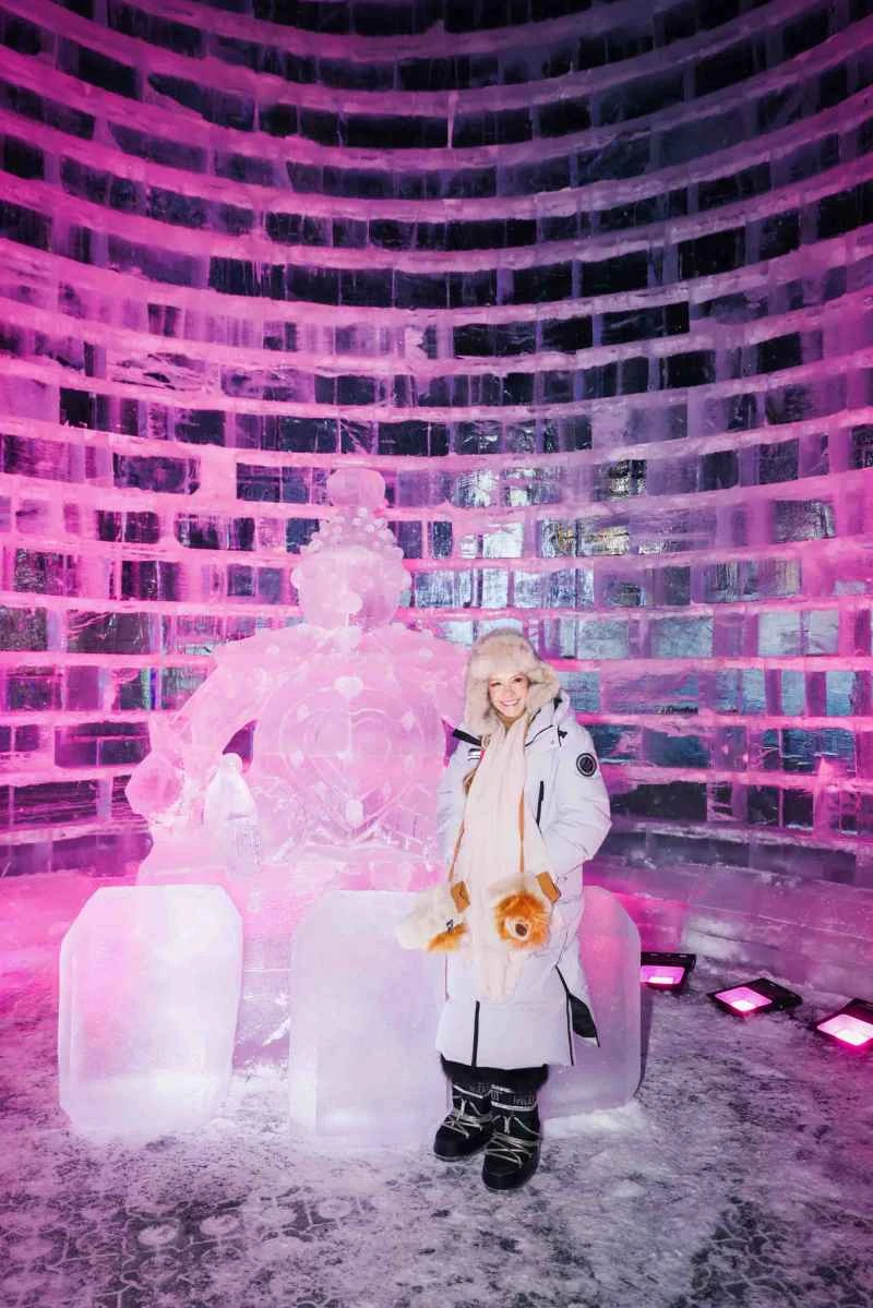 ショパールの氷の彫刻アートインスタレーションがハルビン氷雪大世界に初登場。