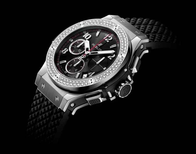 HUBLOT宇舶表BIG BANG ORIGINAL精钢镶钻腕表 (4).jpg