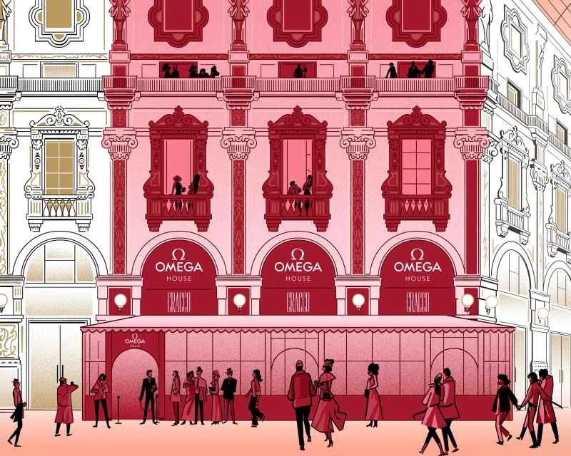 オメガハウス、2026年ミラノ冬季オリンピックに登場