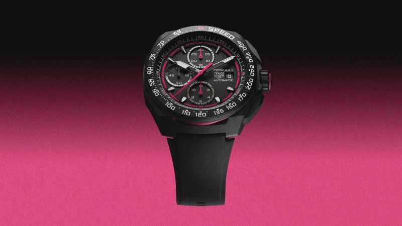 2. TAG Heuer泰格豪雅推出全新F1系列腕表 黑粉撞色 演绎赛道锋芒.jpg